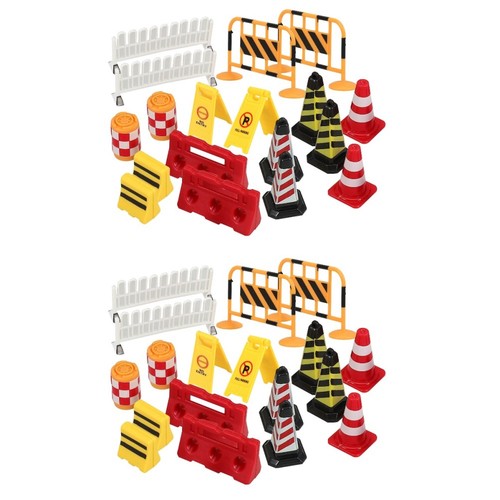 Traffic road sign toy playset - traffic,