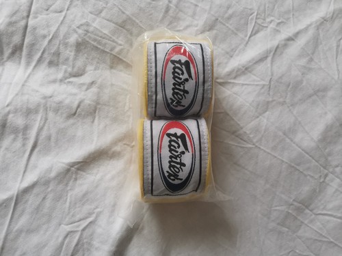Fairtex hand wraps yellow - fairtex,