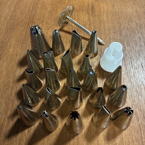 Piping tips set stainless - tips,