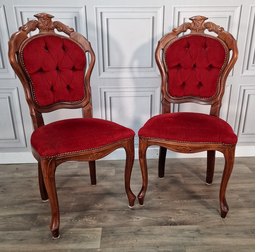 Antique victorian style chairs - victorian,