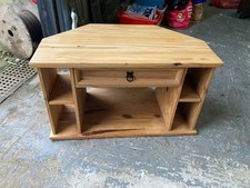 Pine Corner TV Stand Unit