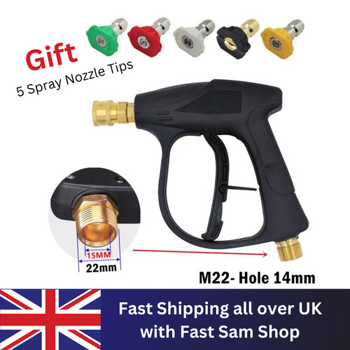 High pressure washer spray - washer, gun