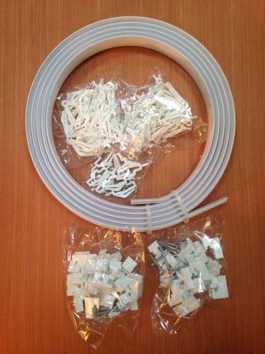 Flexible curtain track curtin - flexible,