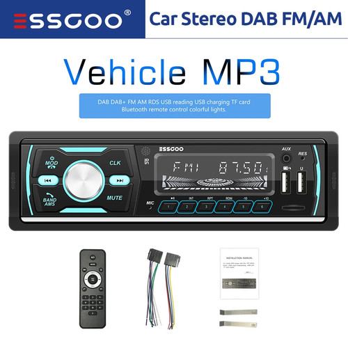 Dab single 1din car radio - single,