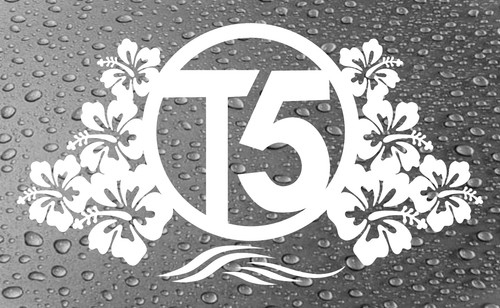 Campervan transporter floral - transporter,