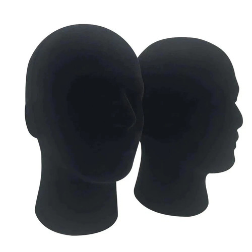 1pc male foam mannequin head - 1pc,