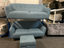 SOFOLOGY NEW / EX DISPLAY PADDINGTON FABRIC 3 + 2 SEATER SOFAS RRP 3199