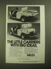 1987 Melex Utility Vehicles Ad