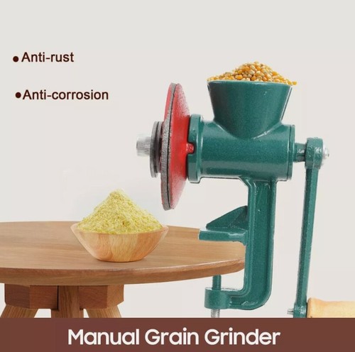Manual grain grinder machine - manual,