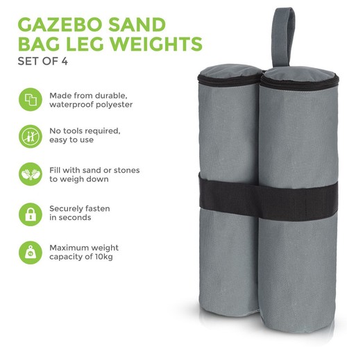 Livivo set gazebo weights - gazebo,