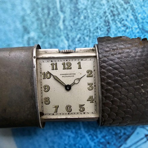 Vintage silver movado ermeto - vintage,