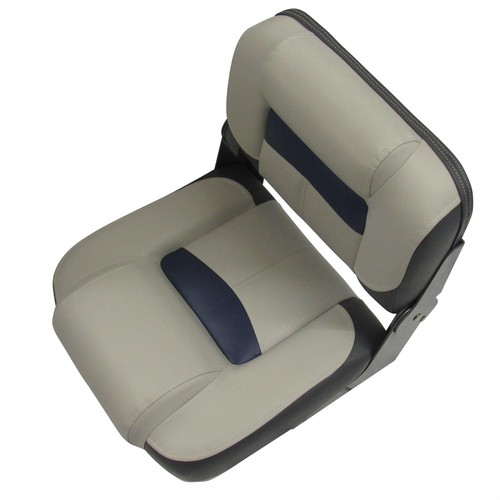 Folding boat seat blue - folding,