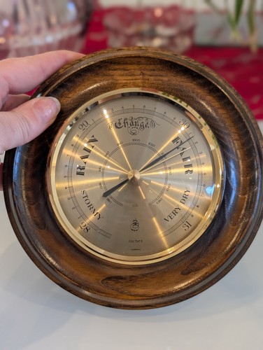 German made wood brass - &,