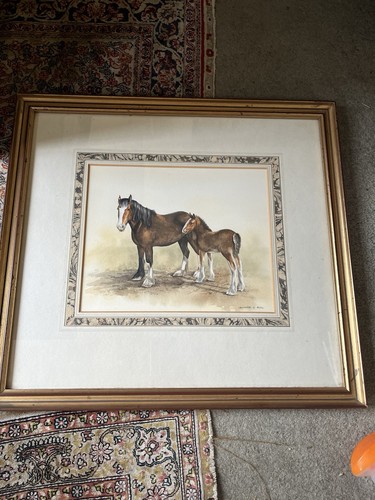 Horse painting jennifer - horse,