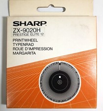 Genuine SHARP Printwheel - PRESTIGE ELITE 12 - ZX-9020H Daisy Wheel