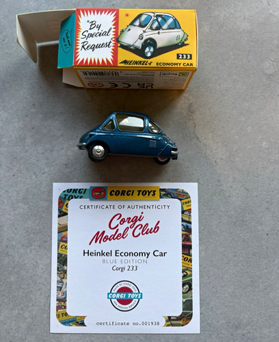Corgi model club heinkel - model,