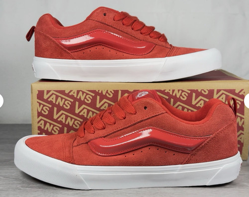 Vans knu skool suede patent - suede,