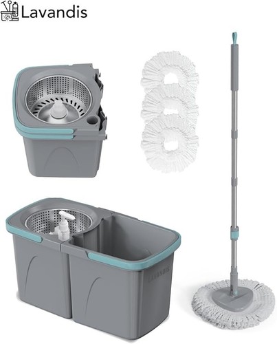 Mop bucket set 360 spin - mop,