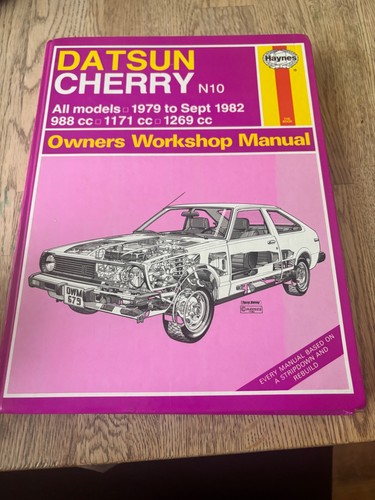 Datsun cherry n10 - cherry,