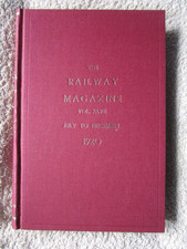 THE RAILWAY MAGAZINE BOUND