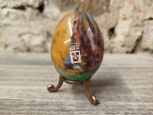Vintage mdina glass - vintage, egg