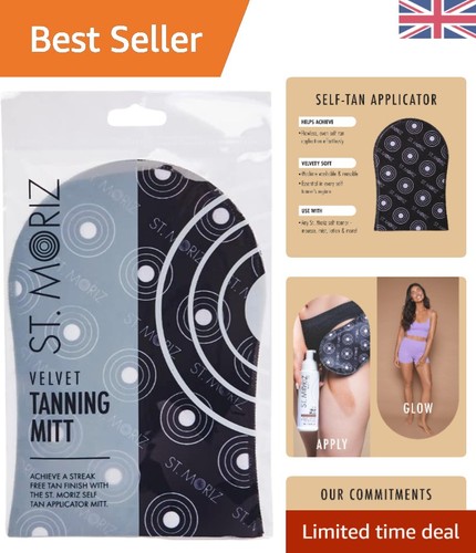 Moriz velvet tanning mitt - velvet,