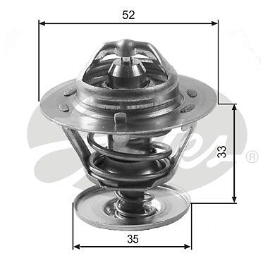 Gates thermostat for ford - thermostat,