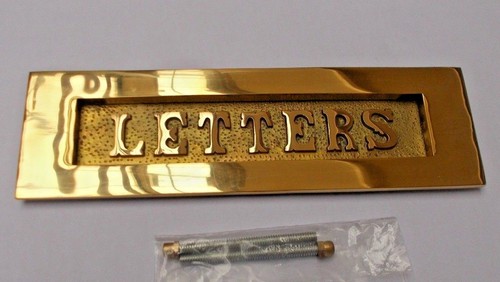 Polished brass front door - brass,