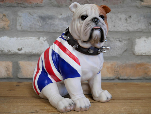 British bulldog ornament - british,