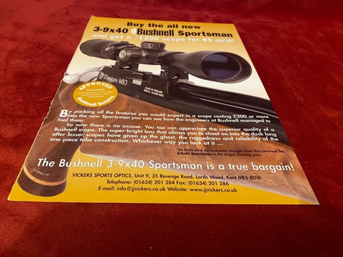 Pgun9 advert 11x8 bushnell - pgun9,