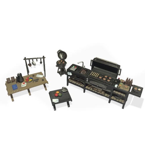 Scale barbecue grill - 1/64,