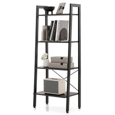 4-Tier Ladder Bookshelf