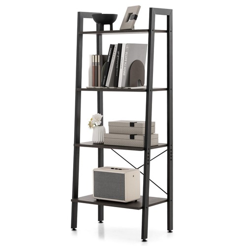 Tier ladder bookshelf - 4-tier,