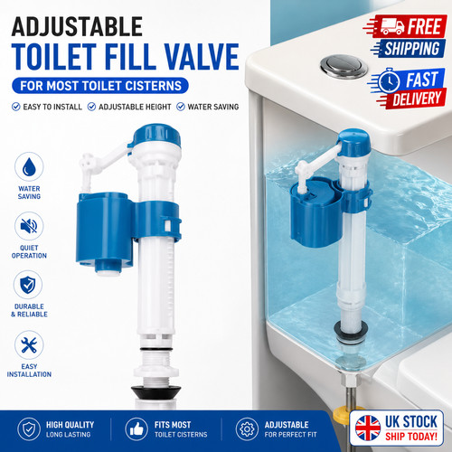 Toilet cistern valve fill - toilet,