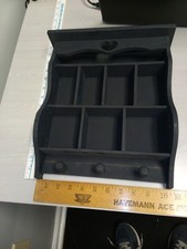 Vintage Wooden Divided Shelf 13x10 5 Inches