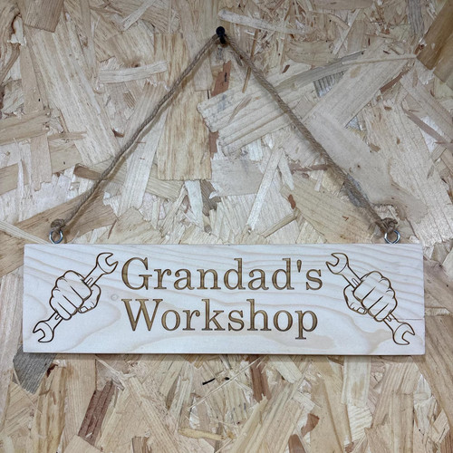 Personalised workshop wooden - personalised,