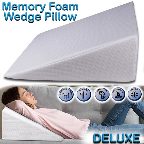 Wedge pillow large memory - large,