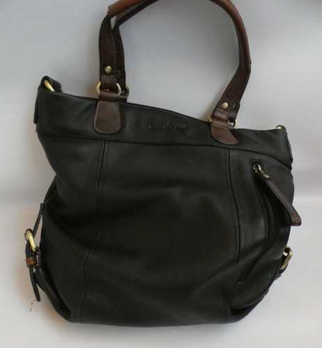 Dark brown leather rowallan - brown,