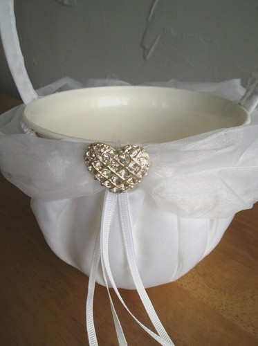 Bridesmaid basket petal - basket, flower