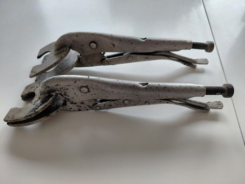 Vintage mole grips - sheet, metal