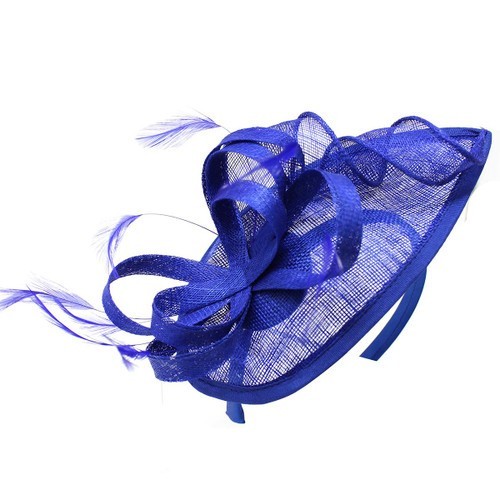 Sinamay looped teardrop - sinamay,