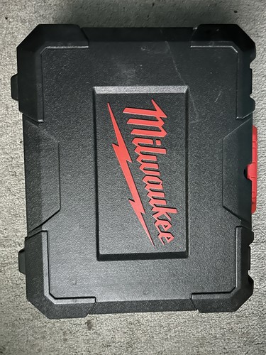 Empty milwaukee drill case - empty,