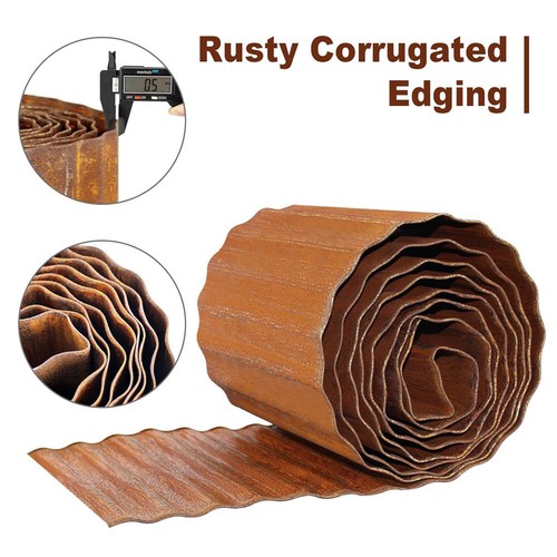 Rusted flexible metal - 6m,