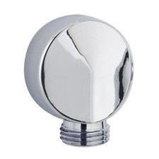 Ultra Round Outlet Elbow (Chrome) - A3203