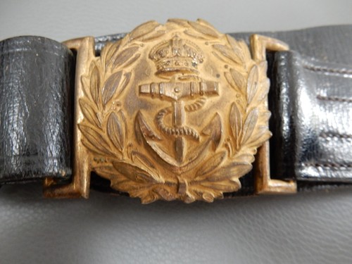 Edwardian naval officer belt - edwardian,