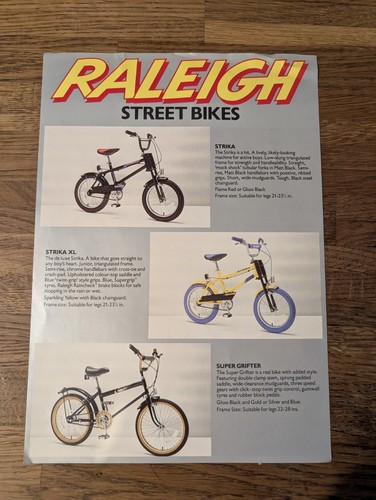 Original raleigh street bikes - raleigh,