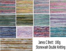 James C Brett Stonewash DK 100g