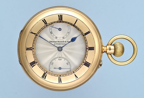 Unusual half hunter - half, with