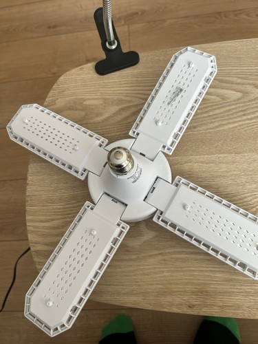 Led folding garage light - led,