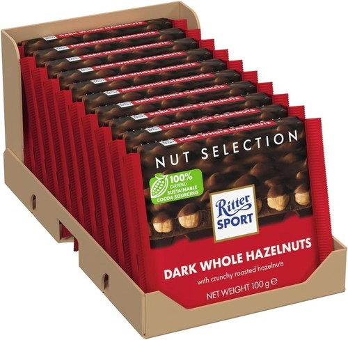 Ritter sport whole hazelnuts - whole,